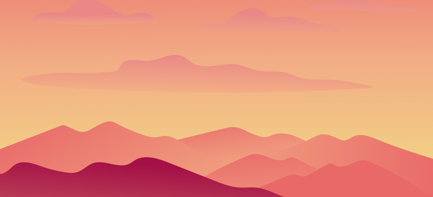 Banner of mountains
